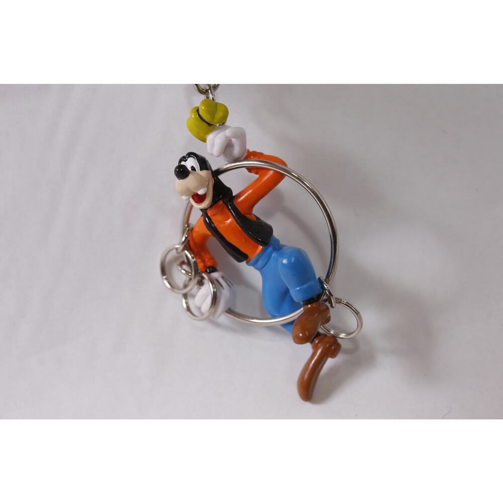 Disney Goofy Swing Ring Keyring Vintage Hanging Figure ~ 260423-WH 1094